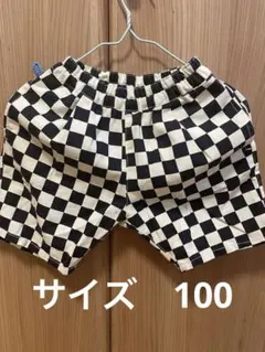BREEZE チェック柄ハーフパンツ100サイズ　美品