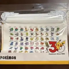 3COINS ポケモン ビニール巾着 スリコ スリーコインズ