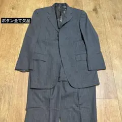ダ*ト様 REGAL ストライプ柄 ダークグレー ビジネススーツ SIZE 17