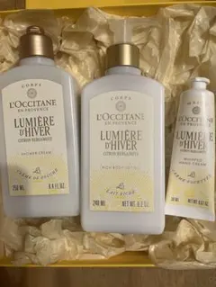L'OCCITANE ボディーローション、シャワークリーム、バンドクリーム