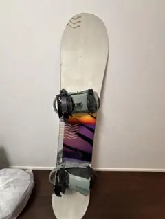 SALOMON×ZUMA サロモン 未使用バインディング付スノーボードセット