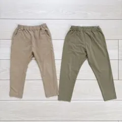 2点セット ズボン パンツ レギンス UNIQLO GU キッズ 110cm
