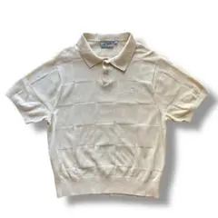 Carhartt WIP knit polo shirt creamのサムネイル
