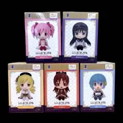 魔法少女まどか☆マギカ ぺたっとおすわりフィギュア 5種セット