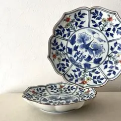 稲葉カヨ 輪花オーバル皿 2枚 - メルカリ
