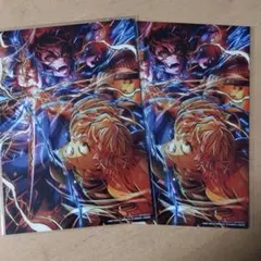 新品未開封　劇場版 鬼滅の刃 無限城編 映画　特典　イラストボード 善逸 獪岳