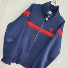 80ｓ ａｄｉｄａｓ アディダス トラックジャケット ジャージ ボーダーウェア
