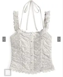 フリル付きグレービスチェ Mサイズ