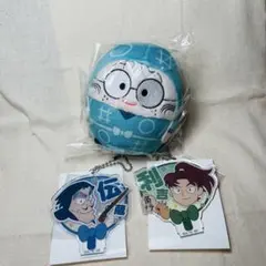 忍たま 利吉 山田 伝蔵 うちわデコチェーン セット