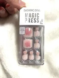 新品　ダッシングディバ　フットネイル　時短ネイル　チップ　チークグリッター