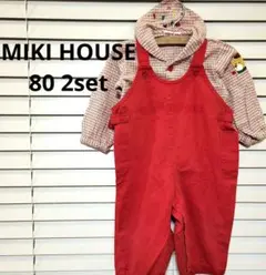 オールド レトロ ミキハウス ロゴ オーバーオール セーラーシャツ 80 まとめ