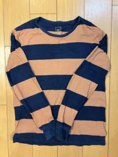 【GAP】ギャップ ロンT 長袖T M ネイビー×ピンク定価4000