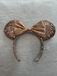 ミッキー耳カチューシャ ゴールド