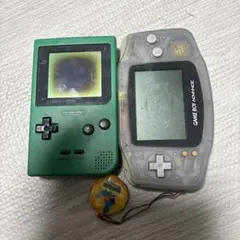 ゲームボーイとゲームボーイアドバンスセット