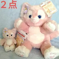 リーナベル２点　パペット＆ぬいぐるみストラップ　ダッフィーフレンズ　ディズニー