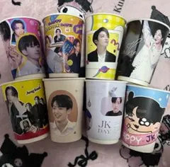 BTS マスターグッズ　ジョングク　センイル　コップ型 カップホルダー