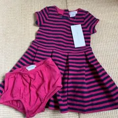 新品‼️‼️Ralph Lauren ストライプ ワンピース 12M