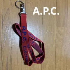 【新品】 A.P.C. ネックストラップ ブラック