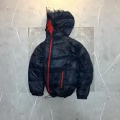 【人気❗️】極暖！columbia マウンテンパーカ　ダウン　ネイビー　レッド　s