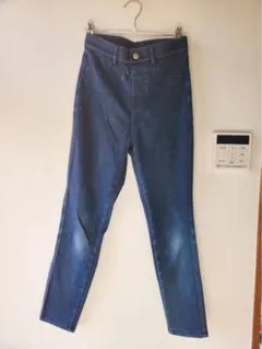 UNIQLOストレッチデニムパンツMサイズスキニーブルー