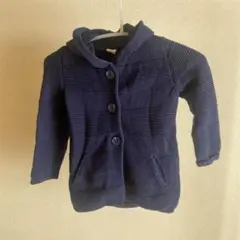 値下げしました‼️GAP ネイビー フード付きカーディガン