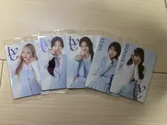 【IVE ウエハースカード】5枚セット（リズ ガウル イソ ユジン ウォニョン）