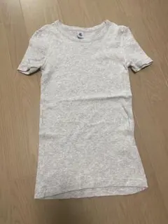 PETIT BATEAU 半袖 Tシャツ ライトグレー　xxs 12ANSのサムネイル