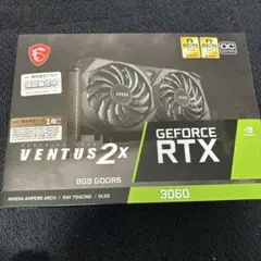 ジャンク　MSI GeForce RTX 3060 8GB GDDR6 OC