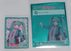 プロセカ　カフェ　メロパレ　カード　ミク　セット　特典