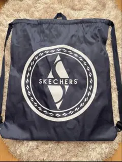 SKECHERS ドローストリングバッグ ネイビー ショッパー スケッチャーズのサムネイル
