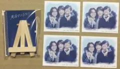 『先生さようなら』キャンバスカード 白石、青山、赤木　4点セット