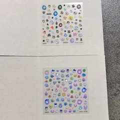 たまごっち　ネイルシールコレクション　2枚セット　Ｄ&Ｅ