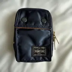 PORTER タンカー アイアンブルー ポーチ