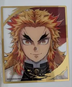 鬼滅の刃 柱展 ランダムミニクリア色紙 煉獄杏寿郎