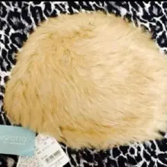 ラビットファー帽子♪