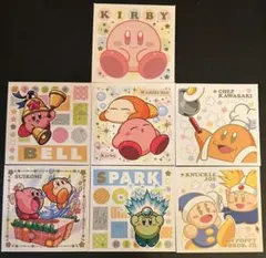 星のカービィ ステッカー ７枚セット