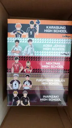 ハイキュー！　ティッシュボックス　5箱セット
