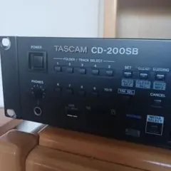 TEAC/CDドライブ新品交換済 TASCAM CDプレーヤー1U CD-500 - メルカリ