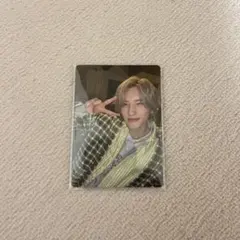 なにわ男子　道枝駿佑　HARD WORK トレカ　通常盤