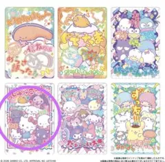 サンリオ カード　ソフトクッキー 集合Bのサムネイル