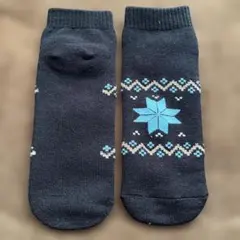 暖か短ソックス裏起毛