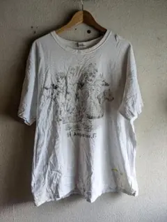 90s anvil グッドレギュラー 動物　アニマル　ホワイト　tシャツ XL