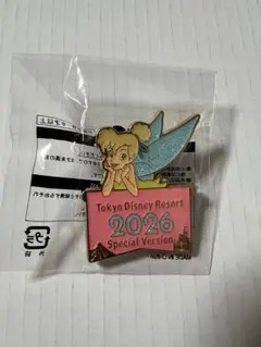 東京ディズニーリゾート 2026 特別版 ピンバッジ