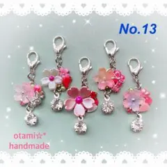 ♥︎handmade♥︎チャーム 5点セット【No.13】