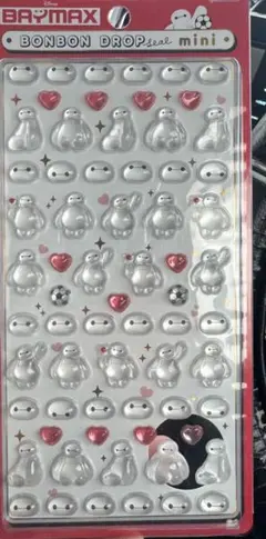 【正規品】ベイマックス ボンボンドロップ シールmini