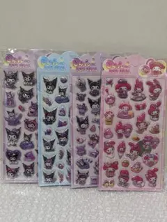 3Dステッカー 4枚セット