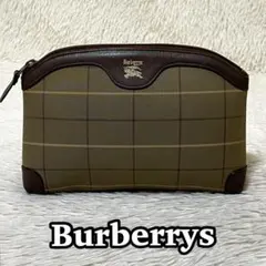Burberrys ノバチェック　クラッチバッグ　美品