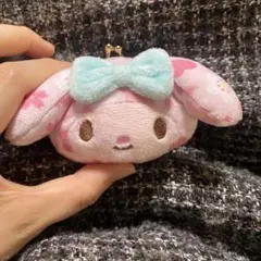 マイメロ　マイメロディ がま口　ポーチ キーホルダー　チャーム　コインケース