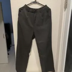 【きれいめカジュアル】古着スラックス グレー
