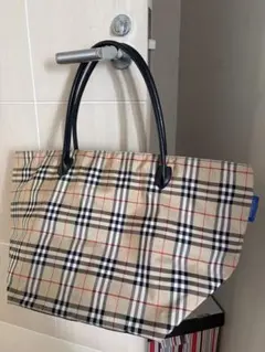 【BURBERRY BLUE LABEL】バーバリートートバッグ